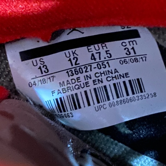 Nike Air Jordan 5 Retro Camo Shoes - Picture 11 of 11